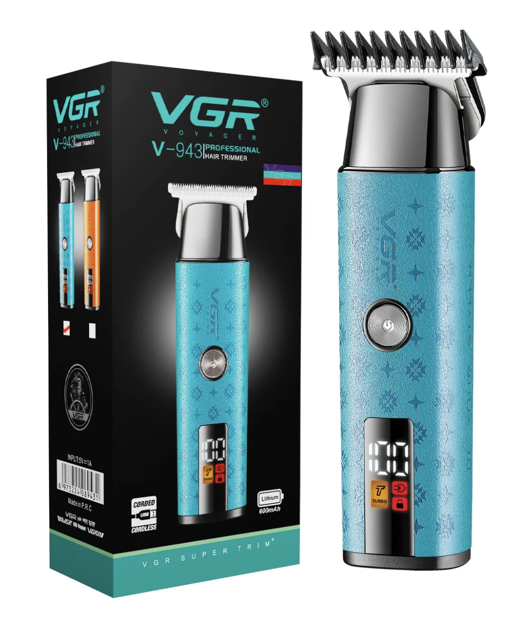 Set aparat de tuns fara fir VGR V 943 cu 3 distantiere afisaj LED